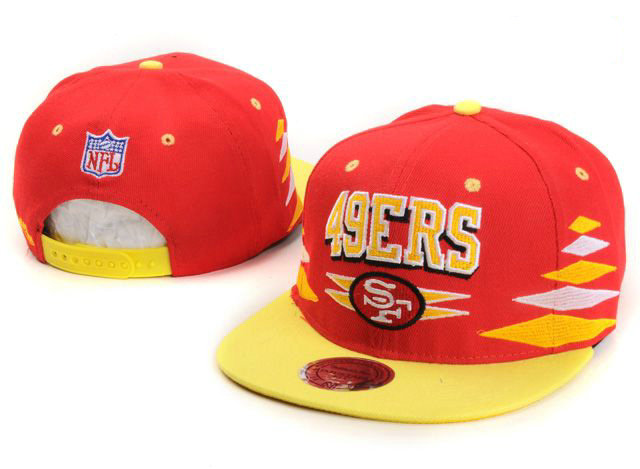 NFL San Francisco 49ers M&N Snapback Hat NU03